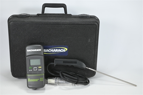 Bacharach Monoxor III Carbon Monoxide Tester