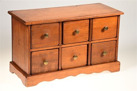 6 Drawer Apothecary Chest
