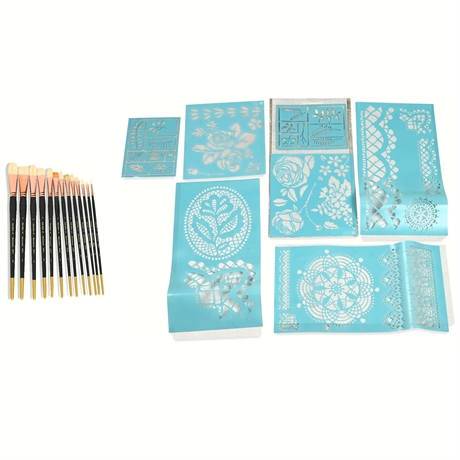 Martha Stewart: Beginner Decorating Paint & Stencil Kit