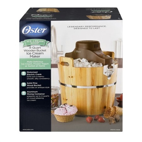 Oster 4-Quart Ice Cream Maker