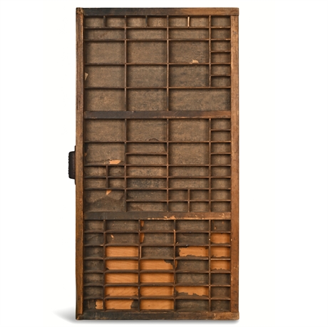 Hamilton California Job Case No. 216 – 89 Compartments, Cast-Iron Handle
