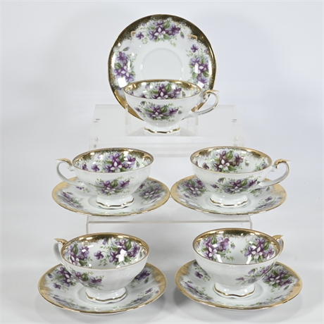 Royal Sealy Tea Cups
