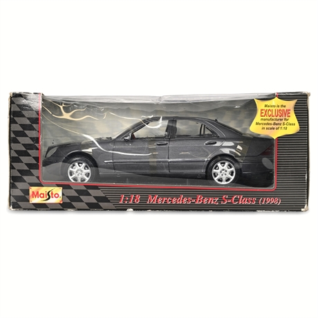 Maisto 1:18 Mercedes-Benz S-Class (1996) – Special Edition