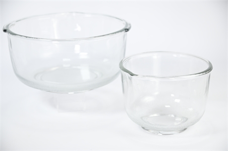 Vintage Glass Mixing Bowls