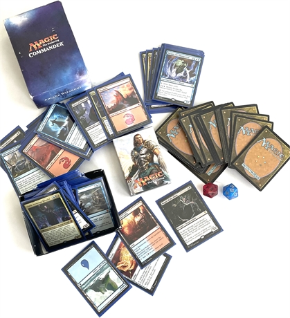 Magic the Gathering Commander Card Lot