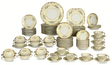 Antique Noritake Service for 11