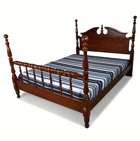 Sumter Cabinet Co. Solid Cherry Poster Bed – Full/Queen, Colonial Style