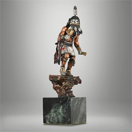 Legends "Angakchina" Long-Haired Kachina Dancer, Mixed Media, No. 555/2500