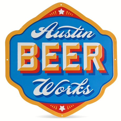 Austin Beer Works Sign