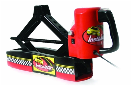 InstaJACK JK-100 Instant 12V Automatic Car Jack 3.5 Ton Lift w/ LED Light & Case