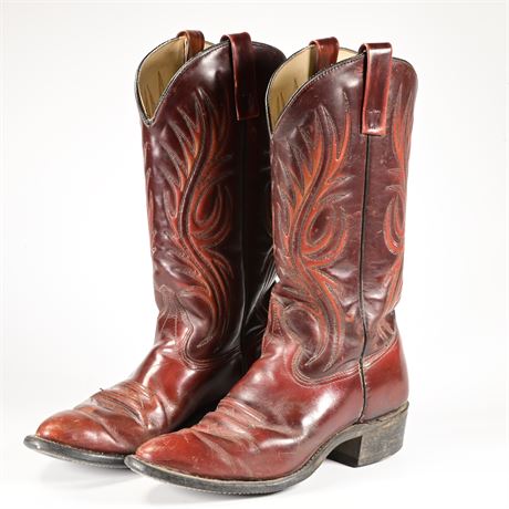 Texas Cowboy Boots Size 10D