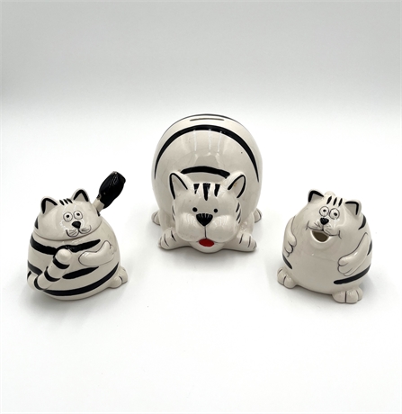 CERAMIC CAT DECOR