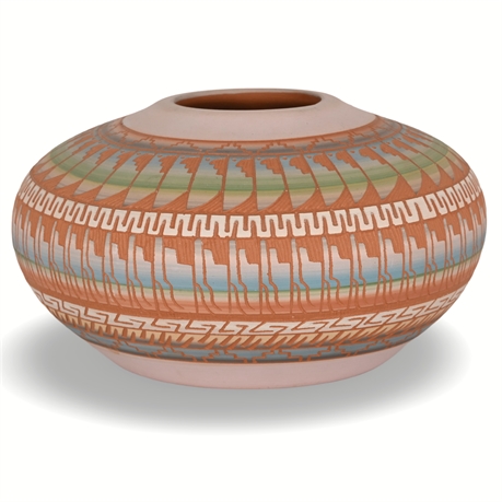 Susie Charlie Navajo Sgraffito Pot