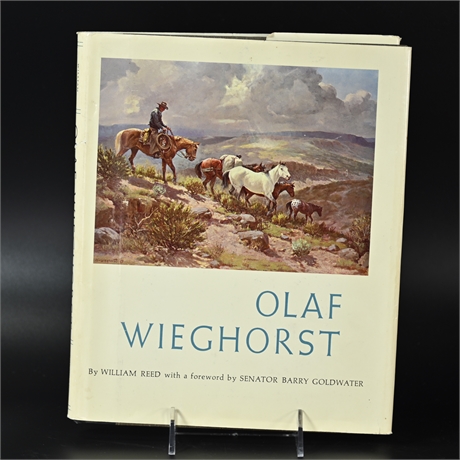 Signed Olaf Wieghorst Book