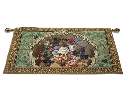 French Floral Tapestry