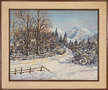 Original Whipple 'Winter Landscape'