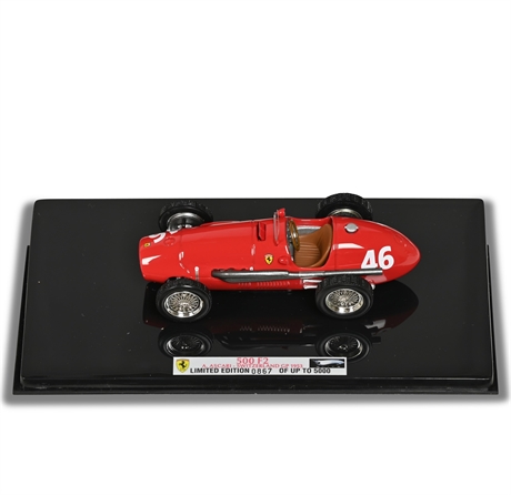 Hot Wheels Ferrari - F1 500 F2 N 46 World Champion Swiss GP 1953 A. Ascari