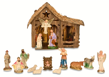 Vintage Marshall Field Nativity