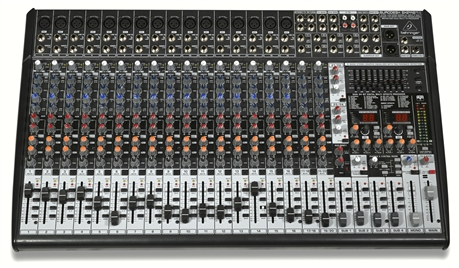 Eurodesk Studio/Live Mixer with Xenyx Mic Preamplifiers