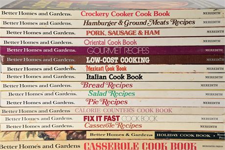 Vintage Better Homes and Gardens Cook Books