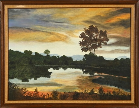 Mae King Original Landscape