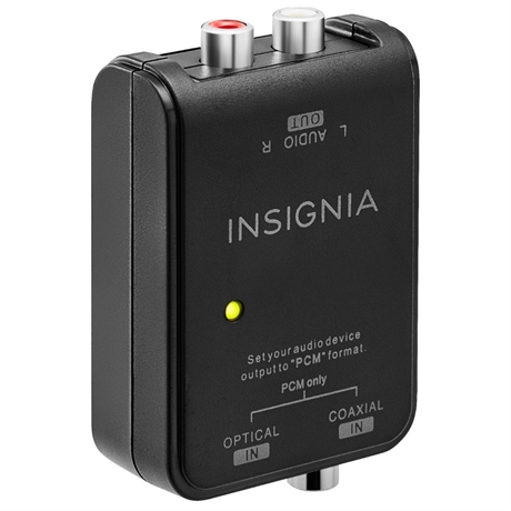 Insignia Optical/Coaxial Digital-to-Analog Converter