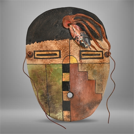 H.Cordova Mask Sculpture