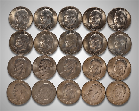 1976 (20) Eisenhower Dollars