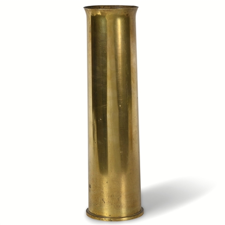 1942 Trench Art Casing Vase