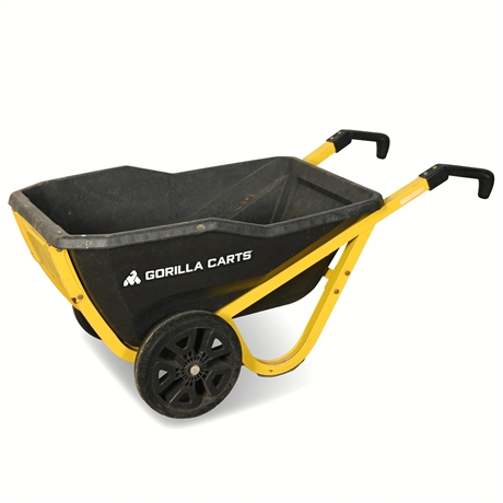 Gorilla Carts GCR-7 7 cu. ft. Evolution Poly Yard Cart