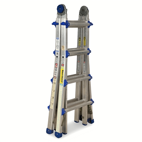 COSCO 18' Multi-Position Ladder Type IA 300 lb Aluminum