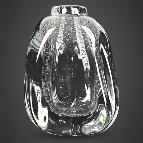 Neil Duman Studio Art Glass Sculpture, 1988 — Limited Edition 30/40