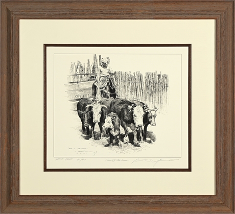 Robert “Shoofly” Shufelt – None-Of-The-Same… Artist Proof Offset Lithograph