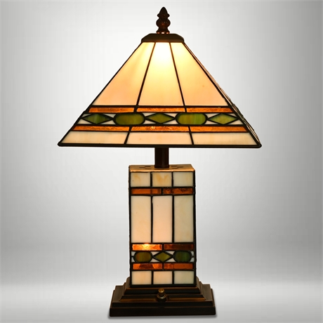 16" Stained Glass Table Lamp
