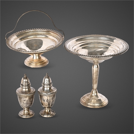 Sterling & Reinforced Silver Tableware – Empire, Revere & Shakers