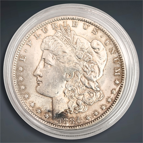 1884 Morgan Silver Dollar - New Orleans Mint
