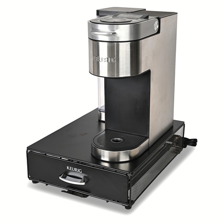 Keurig K‑29 K‑Supreme Plus SMART Coffee Maker with Official Pod Drawer