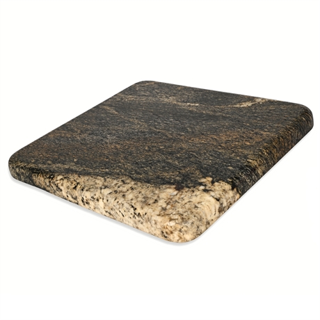 25lb Quartz Charcuterie Board — Polished Stone with Felt Feet