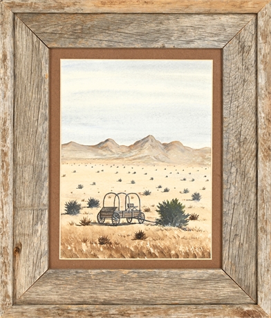 Robert Evans New Mexico Landscape