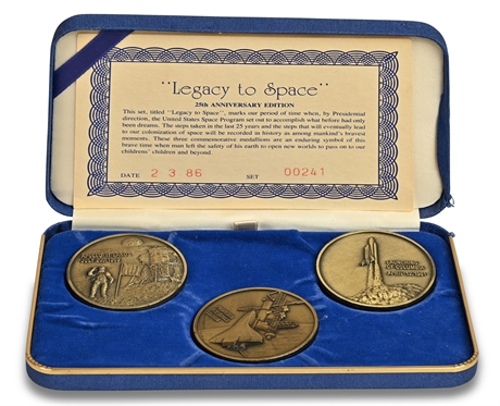 Legacy to Space Commemorative Medals