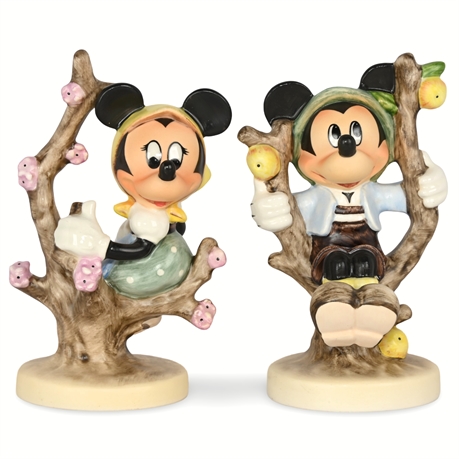 Disney "Mickey & Minnie Mouse" Springtime Set by Goebel