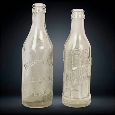 Antique Nicholson & Henry Pfaff Bottles