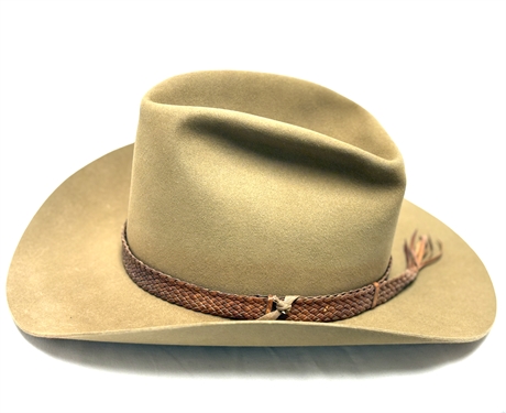 Resistol Brown Wool Cowboy Hat