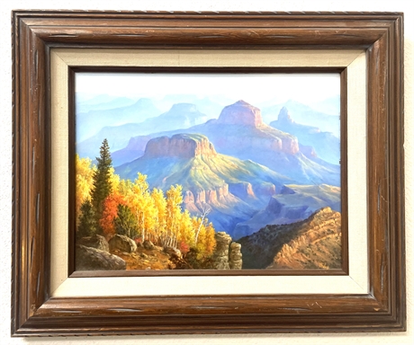 Autumn in the Grand Canyon Oil Painting