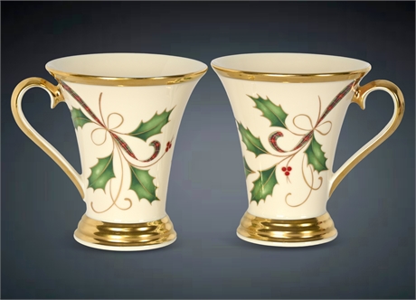 Lenox "Holiday Nouveau" Coffee Mugs