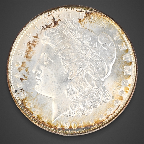 1904-O Morgan Silver Dollar – New Orleans Mint – .900 Silver