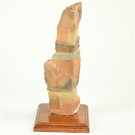 Les McKee Stone Sculpture
