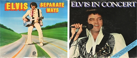 Vintage Elvis LPs