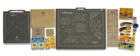 June Tailor Quilting-Mate Rotary Cutting Mat & Accessories