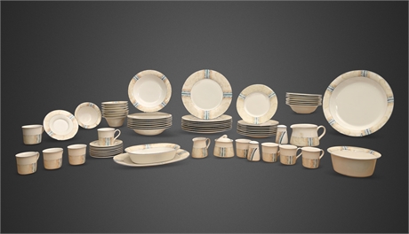 Noritake New Decade "Marble Canyon" 67-Piece China Service